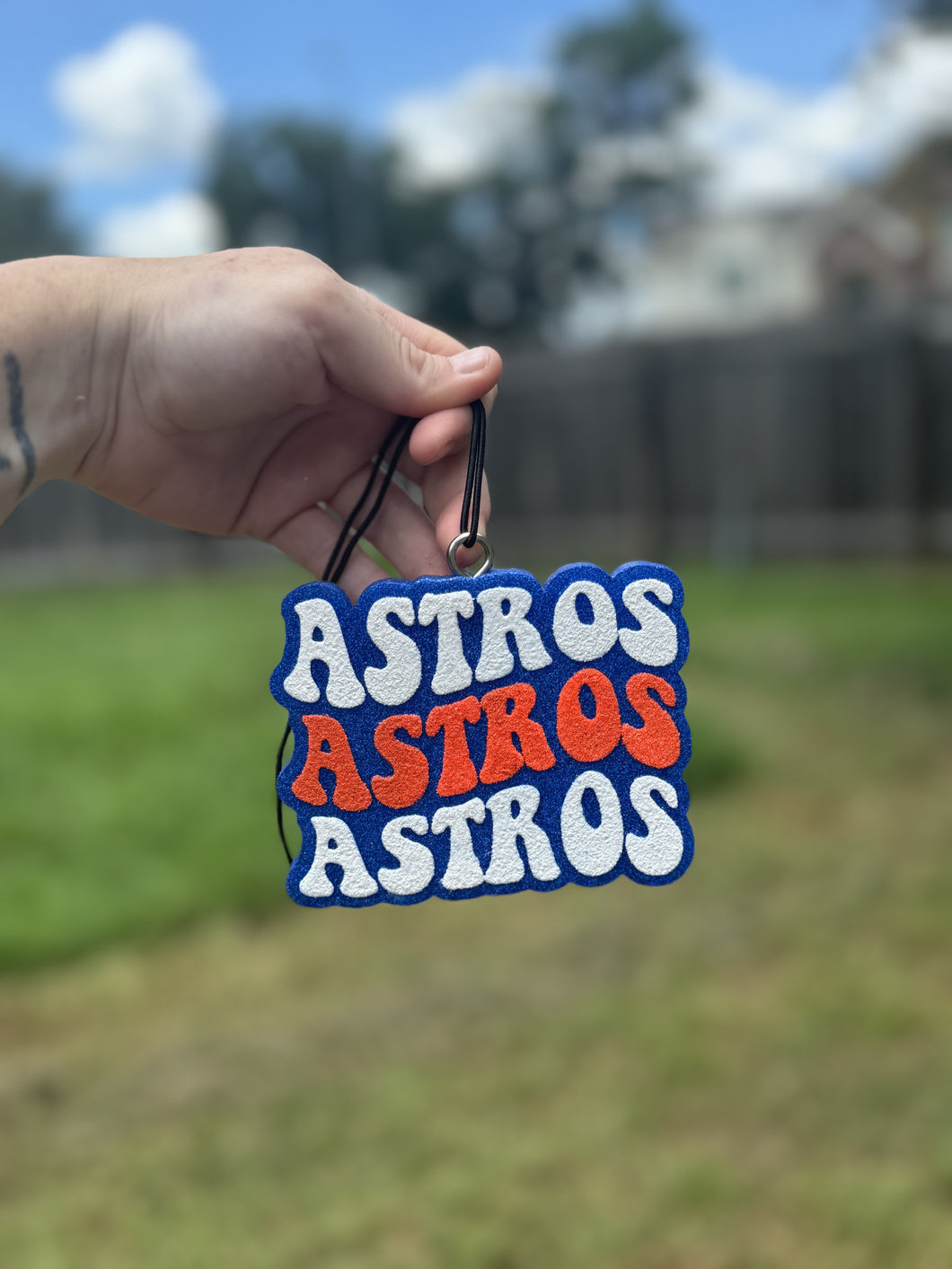 Retro 'Stros Car Freshie - MERMAID