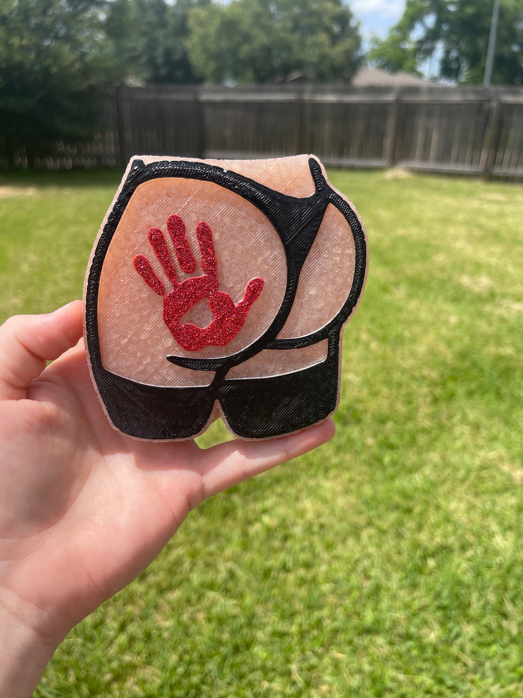 Hand Print Freshie