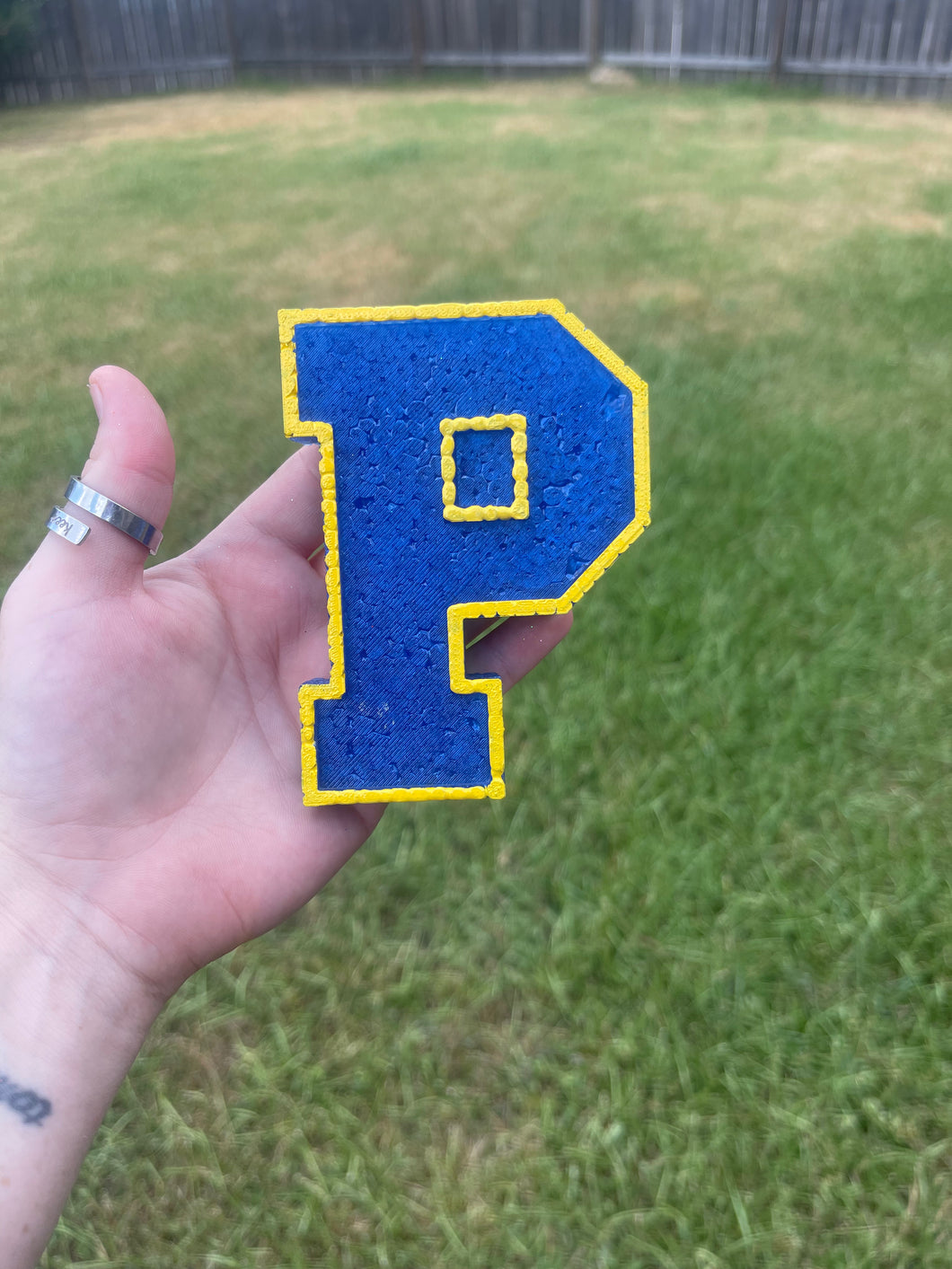 Varsity Letter P Freshie
